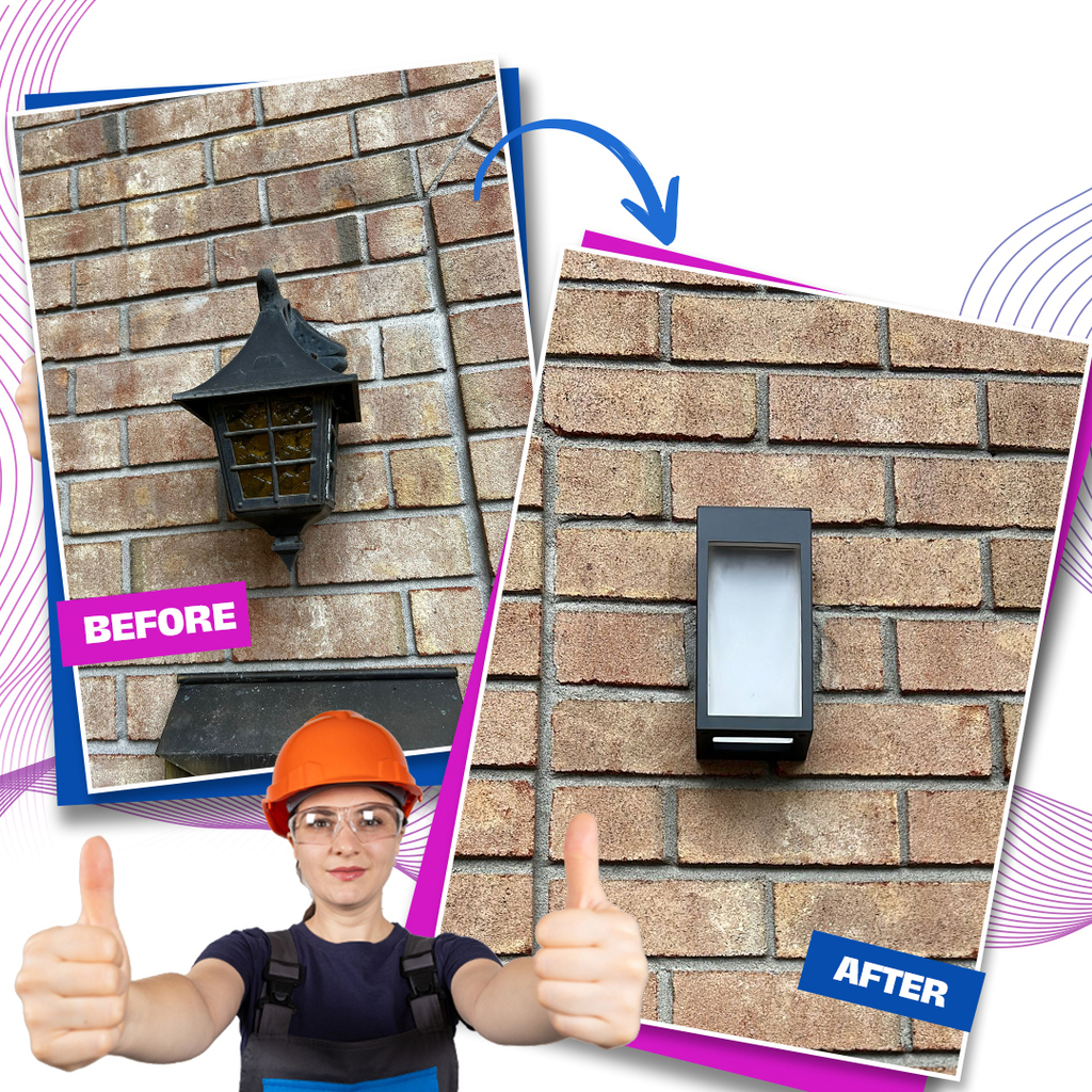Before and after Dovix home-service project