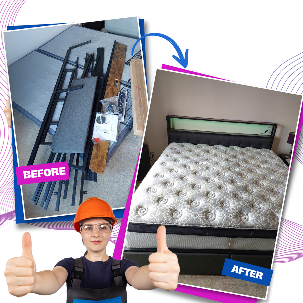 Before and after Dovix home-service project